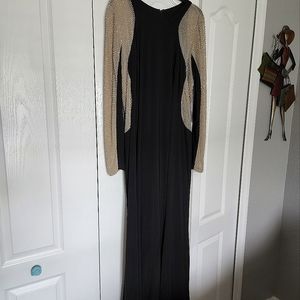 Long cocktail dress